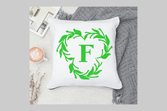 Monogram Spring Font PNG with transparent background - Preview 2