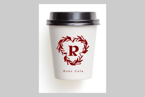 Monogram Spring Font PNG with transparent background - Preview 4
