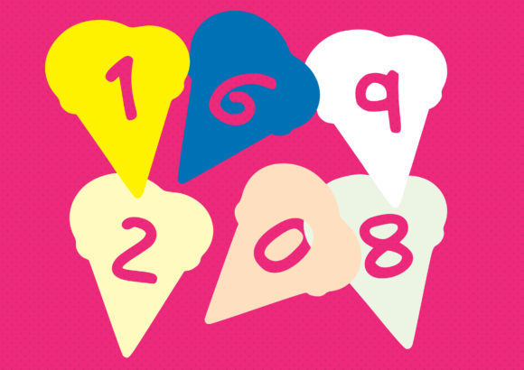 Play Ice Cream Font PNG with transparent background - Preview 2