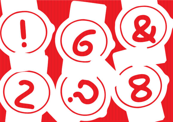 Play Watch Font PNG with transparent background - Preview 2