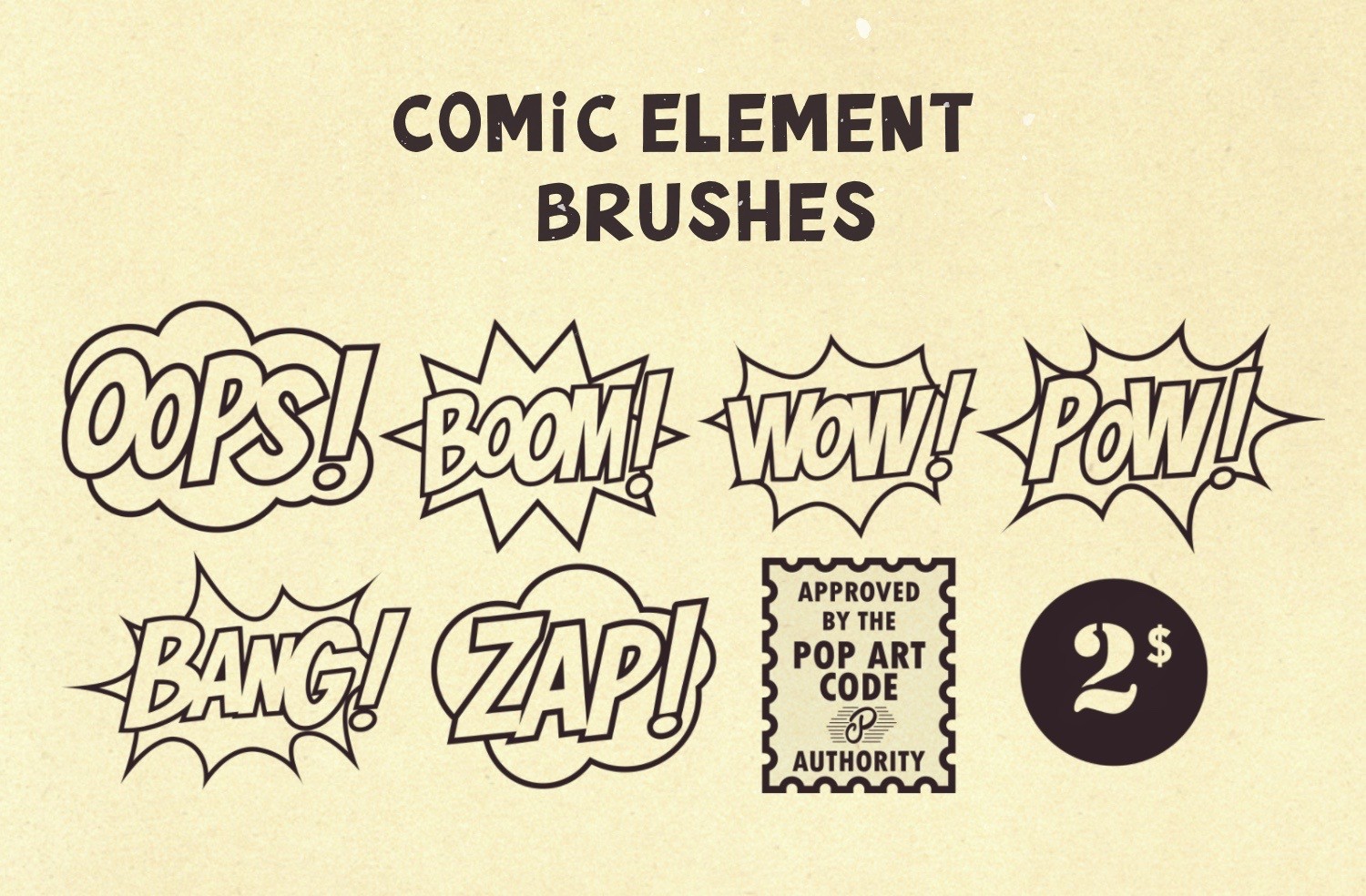 Procreate Pop Art Comic Brushes - photo 6