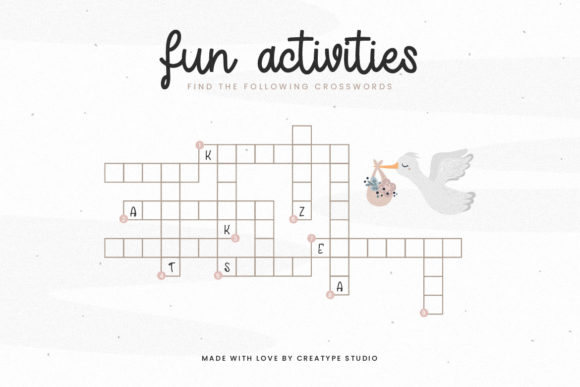 Raindy Font PNG with transparent background - Preview 1