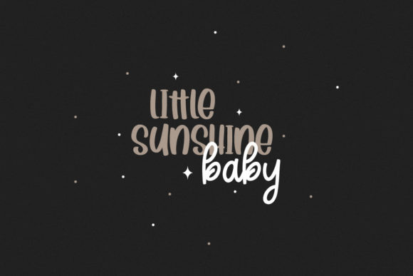 Raindy Font PNG with transparent background - Preview 2