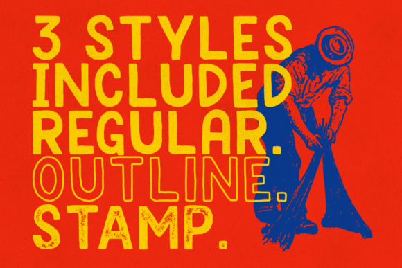 Roughwell Family Font PNG with transparent background - Preview 2