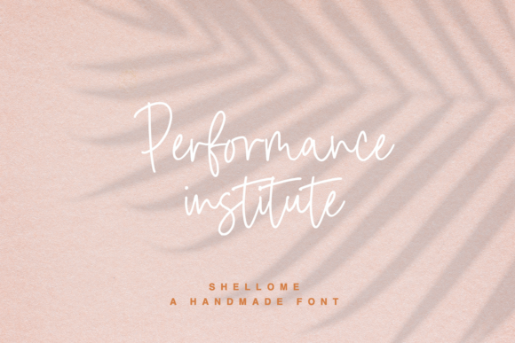 Shellome Font PNG with transparent background - Preview 1