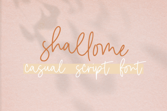 Shellome Font font preview - 4
