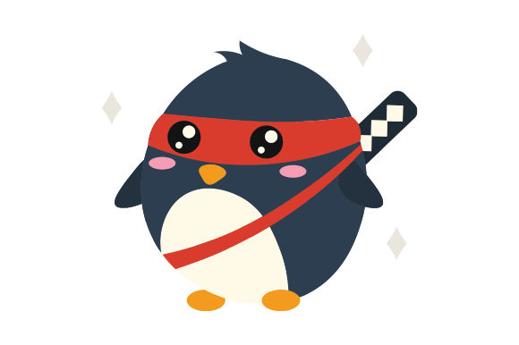 Kawaii-style-ninja-penguin-580x386.jpg