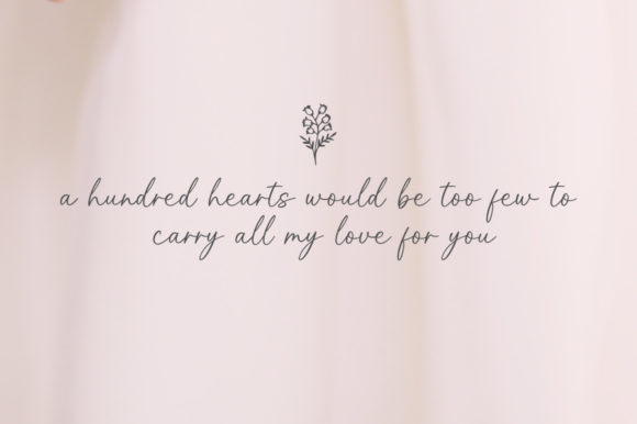 Baby Breath Font - Preview 2