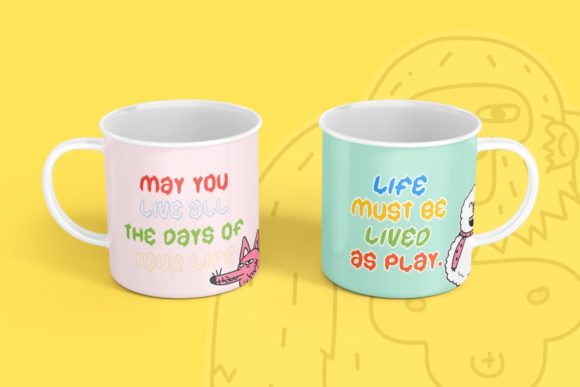 Bigfoot Cute Font PNG with transparent background - Preview 1