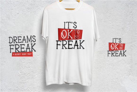Dreams Freak Font - Preview 1