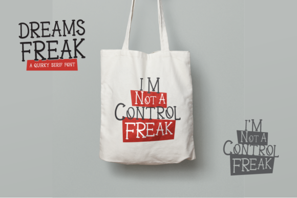 Dreams Freak Font - Preview 2