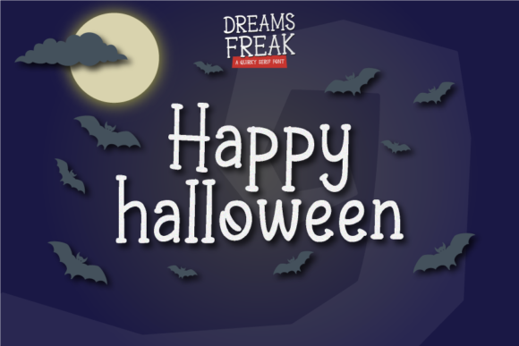 Dreams Freak Font - Preview 3