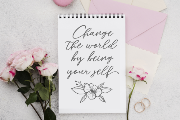 Faither Font Font PNG with transparent background - Preview 4