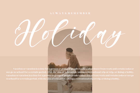 Hamida Lovely Font PNG with transparent background - Preview 2