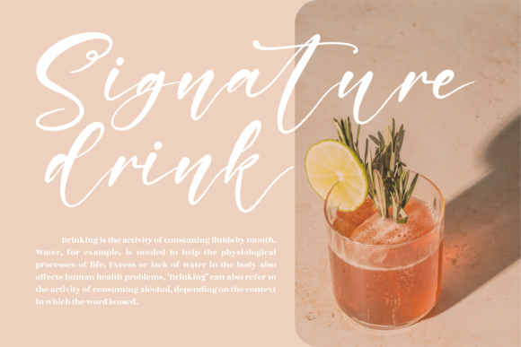 Hamida Lovely Font PNG with transparent background - Preview 4