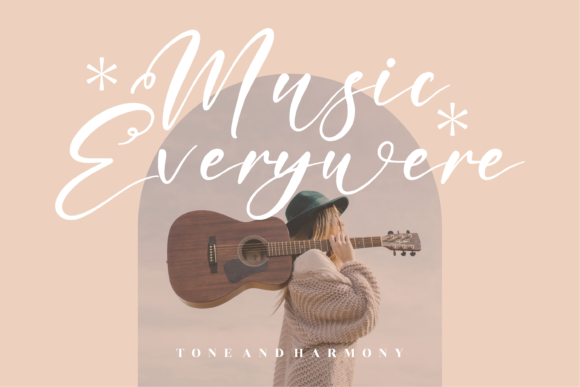 Hamida Lovely Font PNG with transparent background - Preview 6