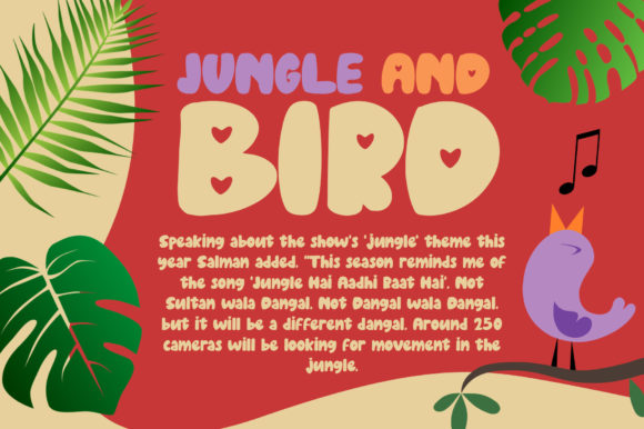 Love Mayjen Font PNG with transparent background - Preview 3