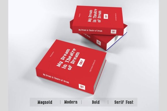Magnold Font PNG with transparent background - Preview 6