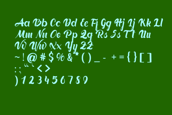 Noonmom Font PNG with transparent background - Preview 2