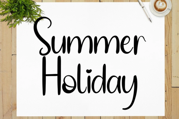 September Font PNG with transparent background - Preview 3