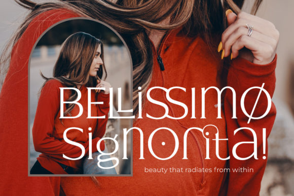 Signore Font PNG with transparent background - Preview 1