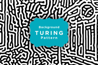 Turing Pattern Background Graphic by shahsoft · Creative Fabrica