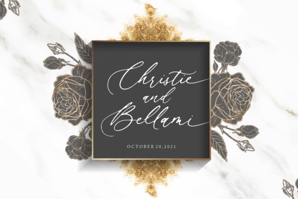 Beautica Beautiful Calligraphy Font - Preview 1