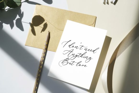 Beautica Beautiful Calligraphy Font - Preview 4