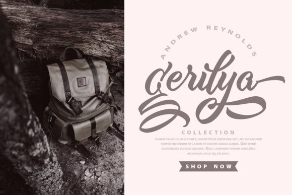 Billjones | Brush Hand-Lettering Script Font - Preview 3