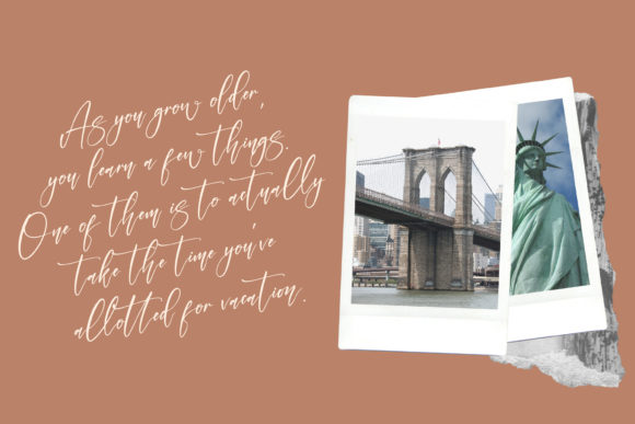 Felisha Font PNG with transparent background - Preview 4