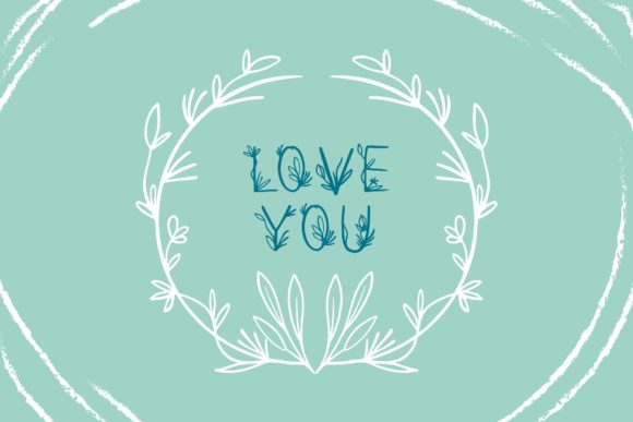 Foliagis Font PNG with transparent background - Preview 2