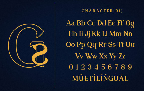 Ghost Shelby Font PNG with transparent background - Preview 1