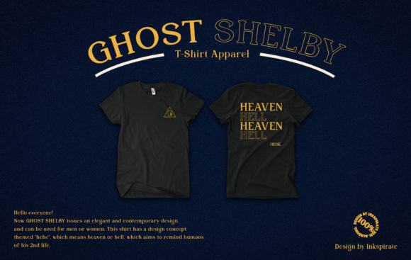 Ghost Shelby Font PNG with transparent background - Preview 4