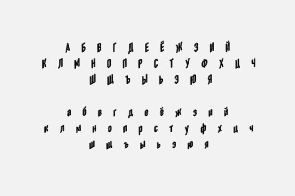 Isometric Font PNG with transparent background - Preview 2