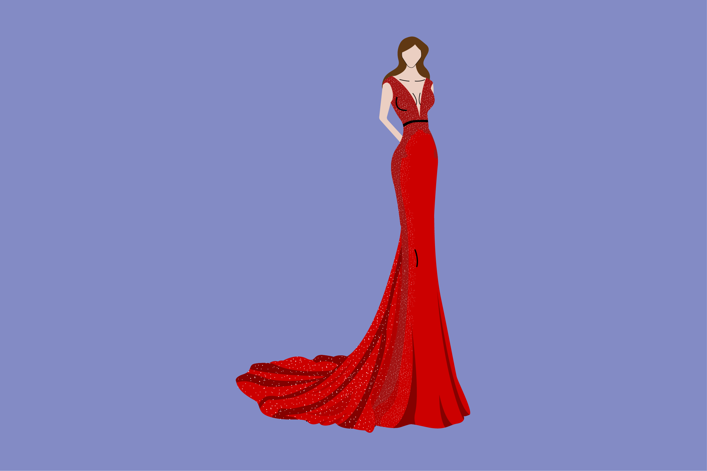 strapless open back dress Party Wear Gown Designs Online for Girls– Joshindia main image 0