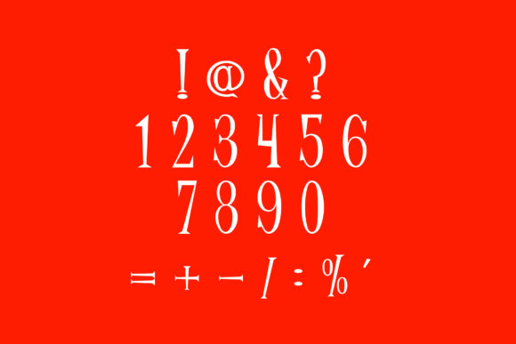 Retracula Font PNG with transparent background - Preview 2