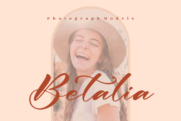 Betta Peach Font - Preview 2