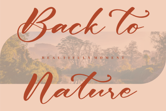 Betta Peach Font - Preview 3