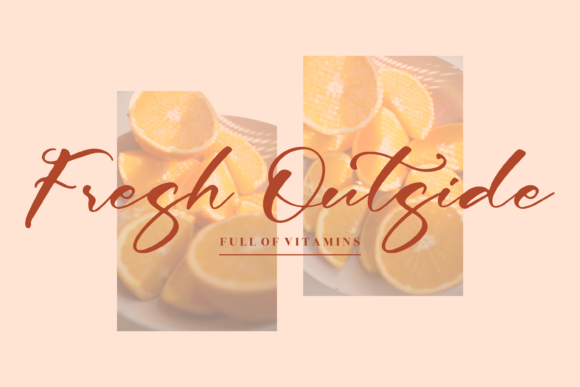Betta Peach Font - Preview 4