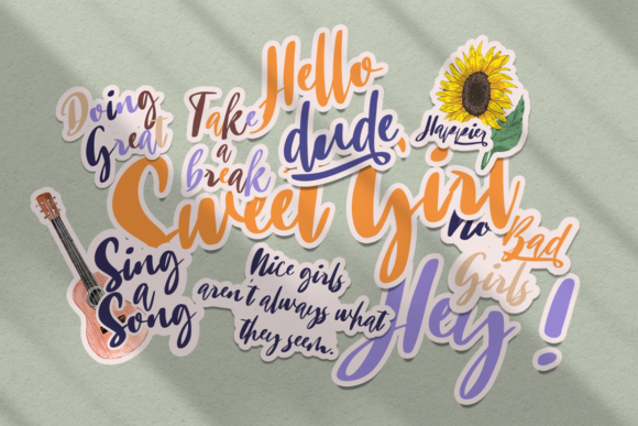 Big Fat Beauty Font - Preview 3