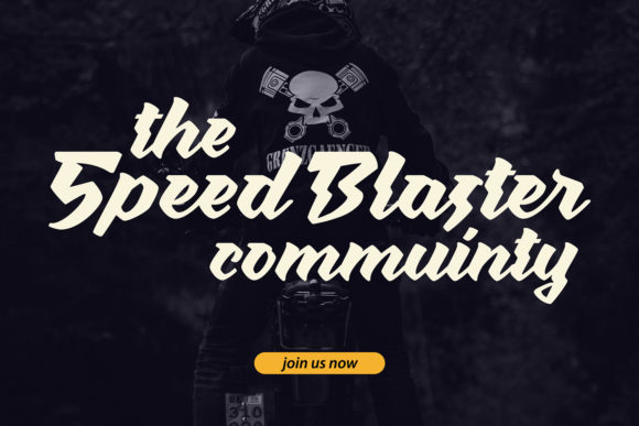 Blaster Font - Preview 4