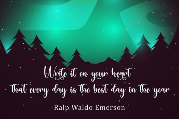Christmas Style Font PNG with transparent background - Preview 1