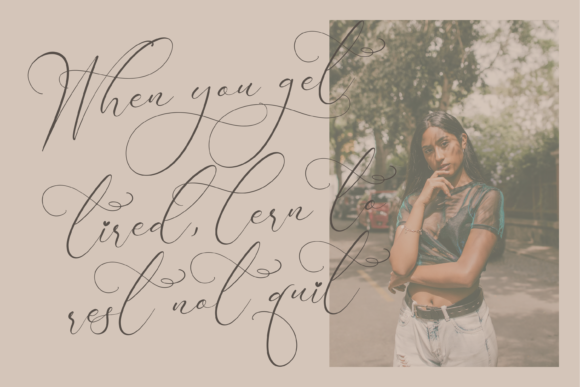 Darling Carlina Font - Preview 1