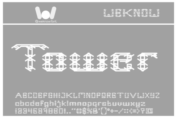 Frame Work Font - Preview 2