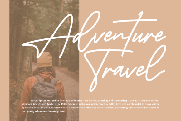 Futuristica Signatera Font - Preview 2