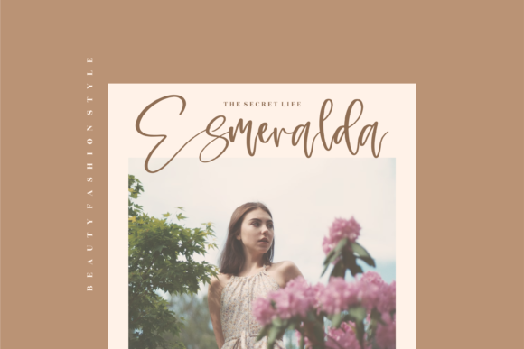 Gabriesta Font PNG with transparent background - Preview 3