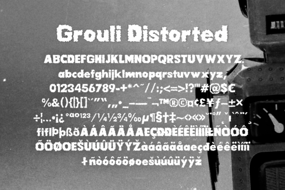 Grouli Dual Typeface Font - Preview 3