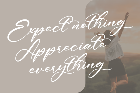 Hagelia Patricia Font PNG with transparent background - Preview 1