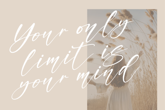 Melati Font PNG with transparent background - Preview 1
