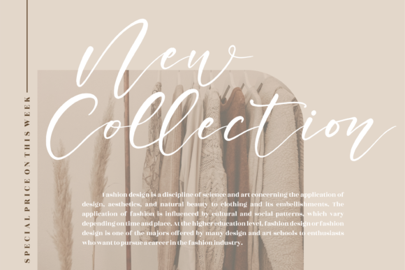 Melati Font PNG with transparent background - Preview 3